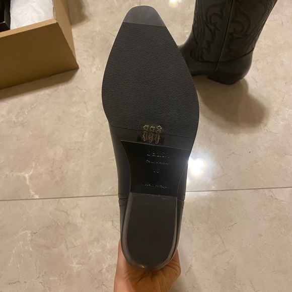 BA&SH  Cruz embroidered leather boots! NEW! - Picture 5 of 9